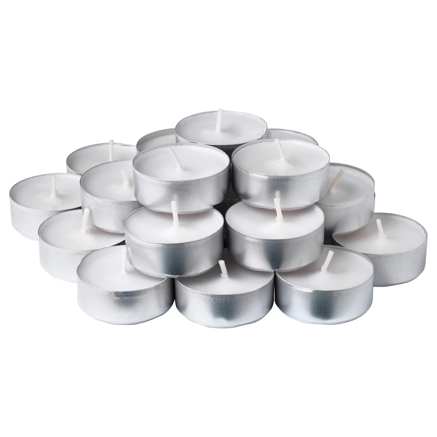 Ikea SMATREVLIG Vanilla & Sea Salt Scented Tealight Candles 24 Pack