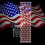 Leisure world 160 LED Solar American Flag Lights