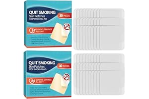 Suweiyuanshiyi 60PCS Quit Smoking Patches，Step 1| 21mg | Nicotine Patches Step 1 to Help Quit Smoking, Stop Smoking Aids that