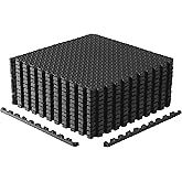 CAP 24-Inch Interlocking EVA Foam Puzzle Exercise Mat, 3/4-Inch