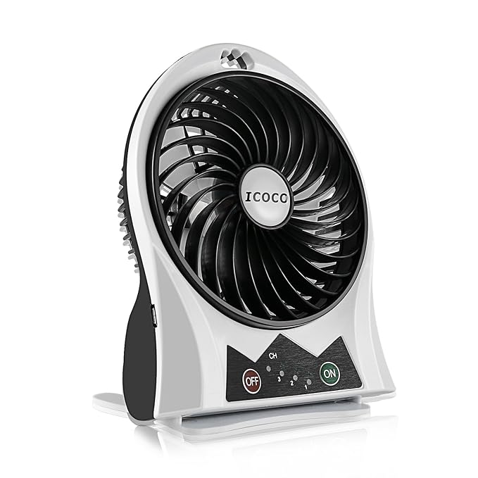 title=ICOCO Mini Ventilatore USB Potente