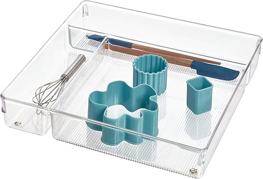 Interdesign Linus Kitchen Drawer Organizer For Cooking Utensils