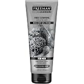 FREEMAN Pore Clearing Volcanic Ash Peel-Off Gel Facial Mask, Deep Cleansing, Removes Dirt From Pores, Not Over-Drying, Easy-to-use, For Men, 6 fl.oz./175 mL Tube