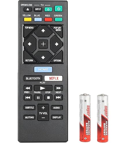 リモートコントローラ SONY ブルーレイディスクプレーヤー BDPS3700/BDPS6700/BDPS6500 交換用 n5ksbvb Amazon.com: Replacement Remote Control for Sony BDPS3700 BDPS6700