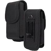Flip Phone Case,with Belt Loop Clip Closure Oxford Cloth Case for Alcatel Go,MyFlip, TCL Flip 4/3, Blu Cingular Flex 2, Consumer Cellular IRIS, Nokia 2720 2760 2780,Oxford Cloth
