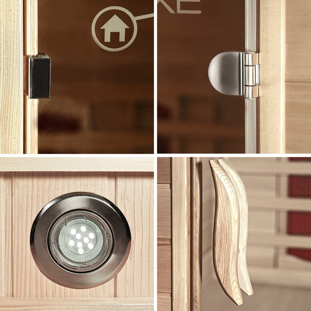 Hitze bei einer Infrarotkabine oder doch Strahlen - Infrarotwärmekabine