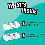 Peppersmith Spearmint Peppermint Gum Mix Pack 12 x 15g Xylitol Sugar Free view 5