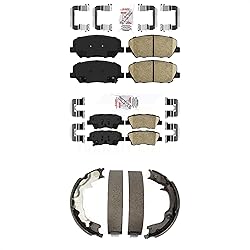Transit Auto Front Rear Ceramic Disc Brake Pads Kit