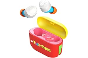 JLab Go Air Pop+ True Wireless Earbuds, in Ear Headphones, Bluetooth Earphones, 35H Playtime Ear Buds, Bluetooth Earbuds with Microphone, USB-C Charging Case, Dual Connect, EQ3 Sound, Fruity Pebbles