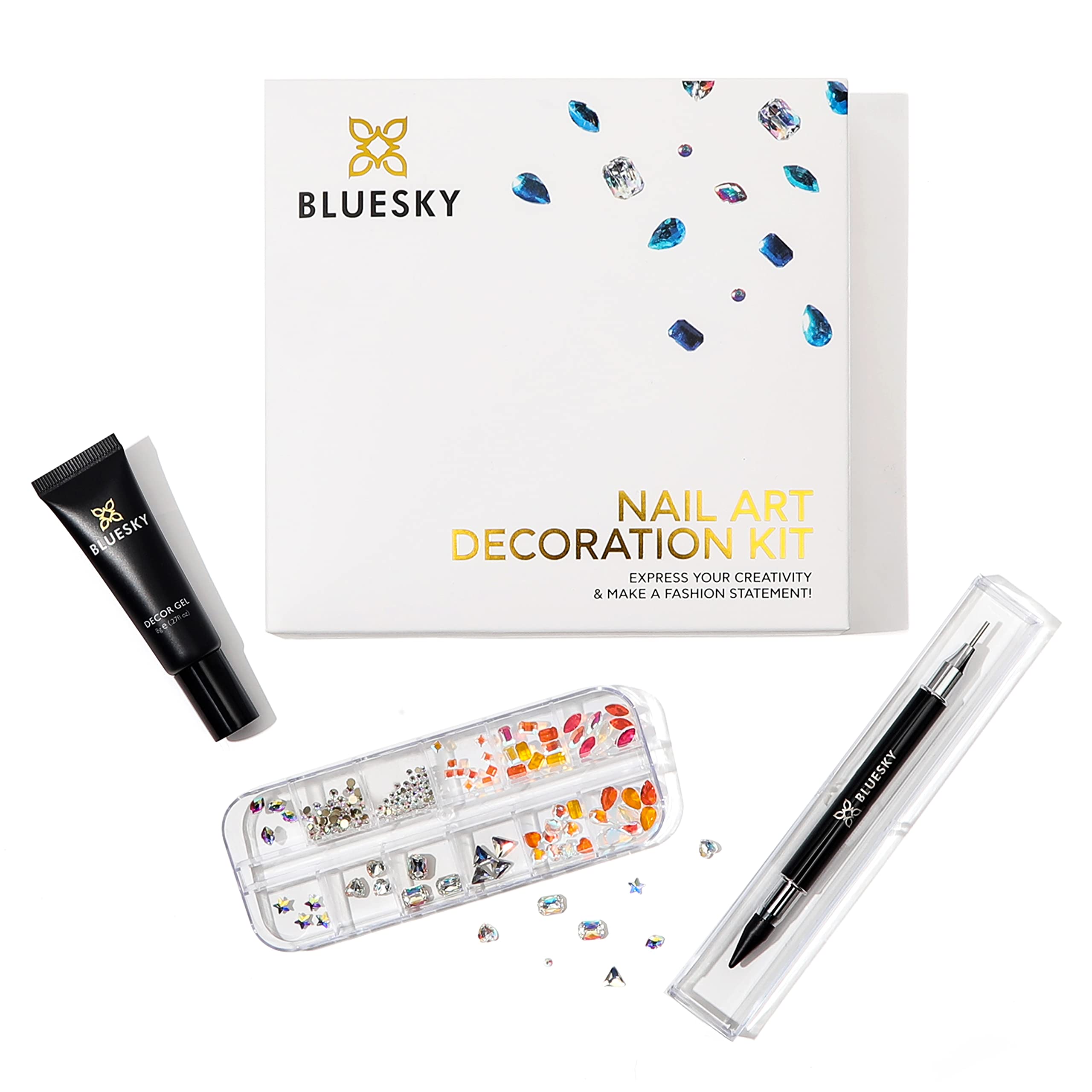 Bluesky Nail Art Decoration Kit, Tools for Nail Art, Nail Gems, Nail Art