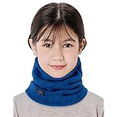 GOT Sports Kids Neck Warmer - Polar Fleece Ski Mask for Boys Girls - Double-Layer Scarf (Ages 7-12)