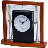 Bulova B7756 Willits Frank Lloyd Wright Table Clock
