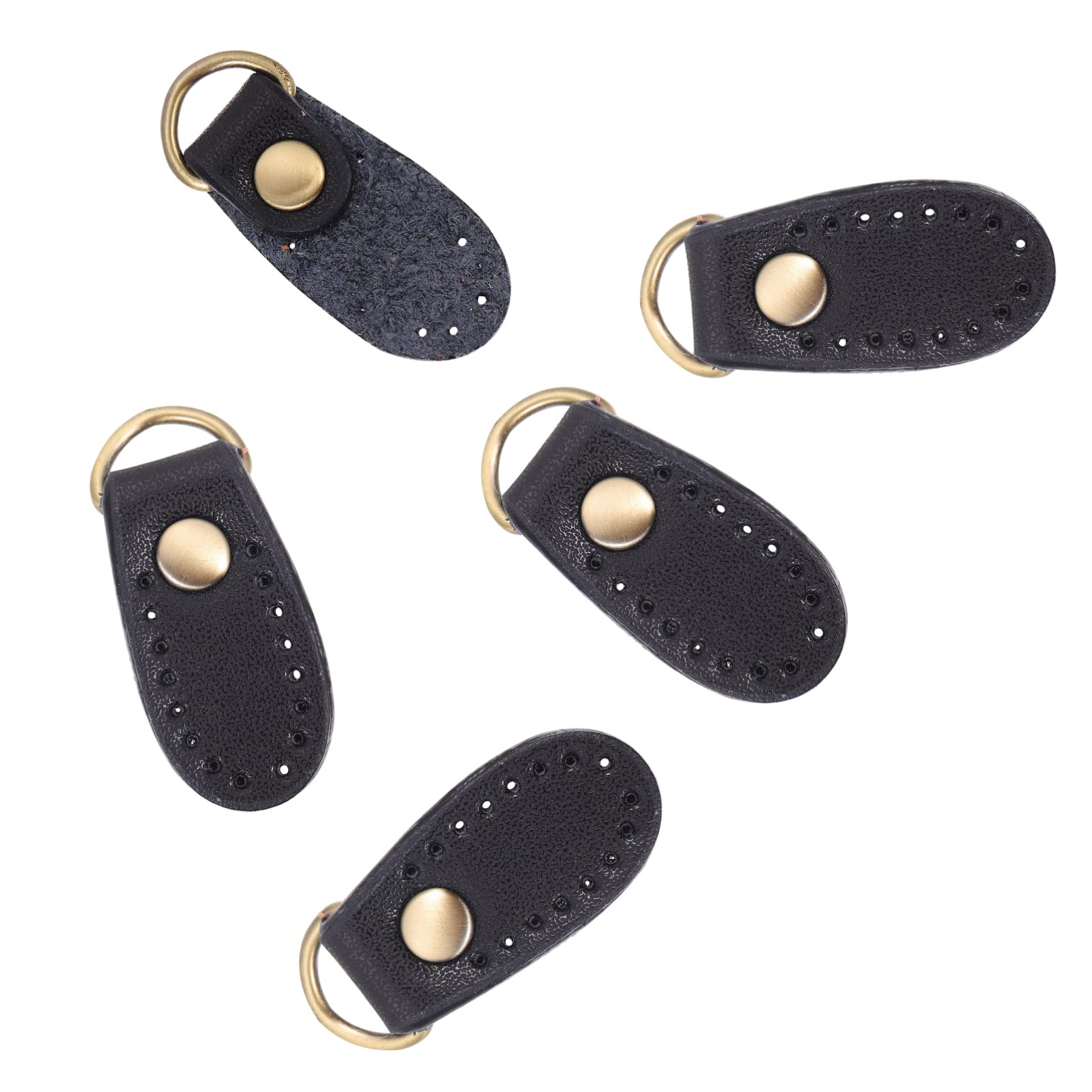 SHERCHPRY 1 Set Home Clips Rings Webbing Black Handbag Pin Leather Weaving D D- Buckle Kit Belt Sewing Back Hand Bag Ring Parts with Shoulder Needlework Patchwork Bags Luggage Collar