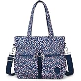 Collsants Tote Bag for Women Nylon Purse and Handbags Tote Purse Crossbody Bag Messenger Bag