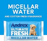 Andrex Ultimate Fresh Washlets 12 Packs Gentle Biodegradable Flushable Wipes view 4
