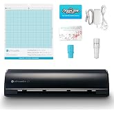 Silhouette America Cameo 5 Alpha (&alpha;) - Smart Cutting Machine for Print &amp; Cut - Quiet Operation with AutoBlade, Studio Software, Cutting Mat- Matte Black (Machine)