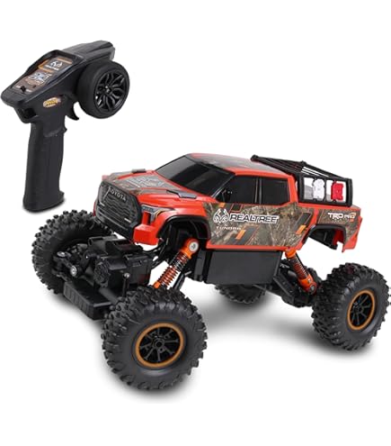 Amazon.com: NKOK Realtree Toyota Tacoma RC Monster Truck : Toys