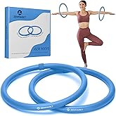 Weighted Fitness Hoop for Arm and Shoulder Workouts | Lightweight Upper Body Exercise Tool to Strengthen Arms and Shoulders, Ideal for Fun Home Workouts