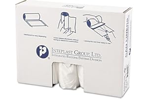 HighDensity Can Liner 40 x 48 45Gallon 12 Micron Clear 25/Roll