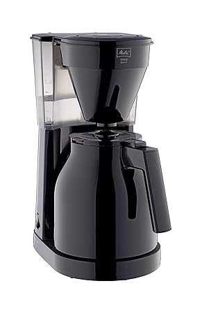 Melitta 1023-06 Easy Therm II Filterkaffeemaschine 1050, Kunststoff schwarz