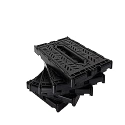 Aykasa Collapsible Storage Bins, Plastic Crate for