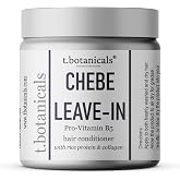 t.botanicals Chebe Leave In Conditioner Hair Growth with Provitamin B5, Thickening Strengthening Butter, Powder, Oil, Silk Amino Acids, Collagen (Citrus, 8 Ounce), 8 Ounce (Pack of 1)