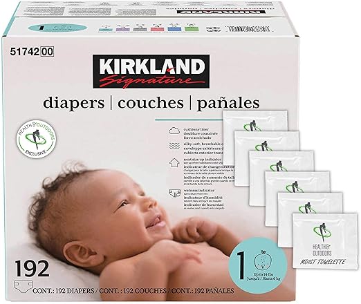 kirkland 192 diapers