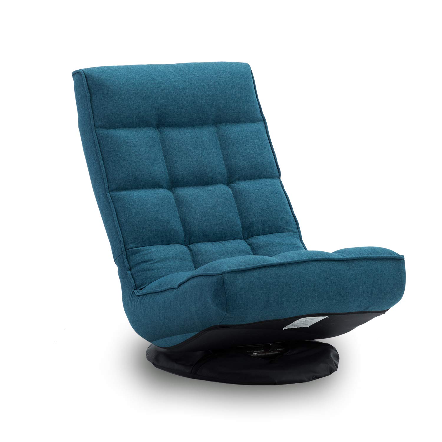 Altrobene High Back Swivel Gaming Chair, 5Position Adjustable Folding Floor Chair, Lazy Sofa