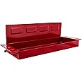TCP Global 12" Magnetic Tool Shelf - Toolbox & Cabinet Organizer - Magnetic Tray for Shop, Garage, Workshop - Metal Surface Mount, Tool Box Accessories for Home, Workspace and Garage
