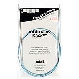 addi Turbo Sock Rockets 40-inch (100cm) Circular Knitting Needlee, US 1 (2.50 mm) 775-40-01