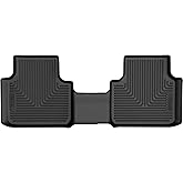 Husky Liners X-act Contour Floor Mats | Fits 2020-2026 Volkswagen Atlas Cross Sport | 2nd Row, 1-pc Black - 50411