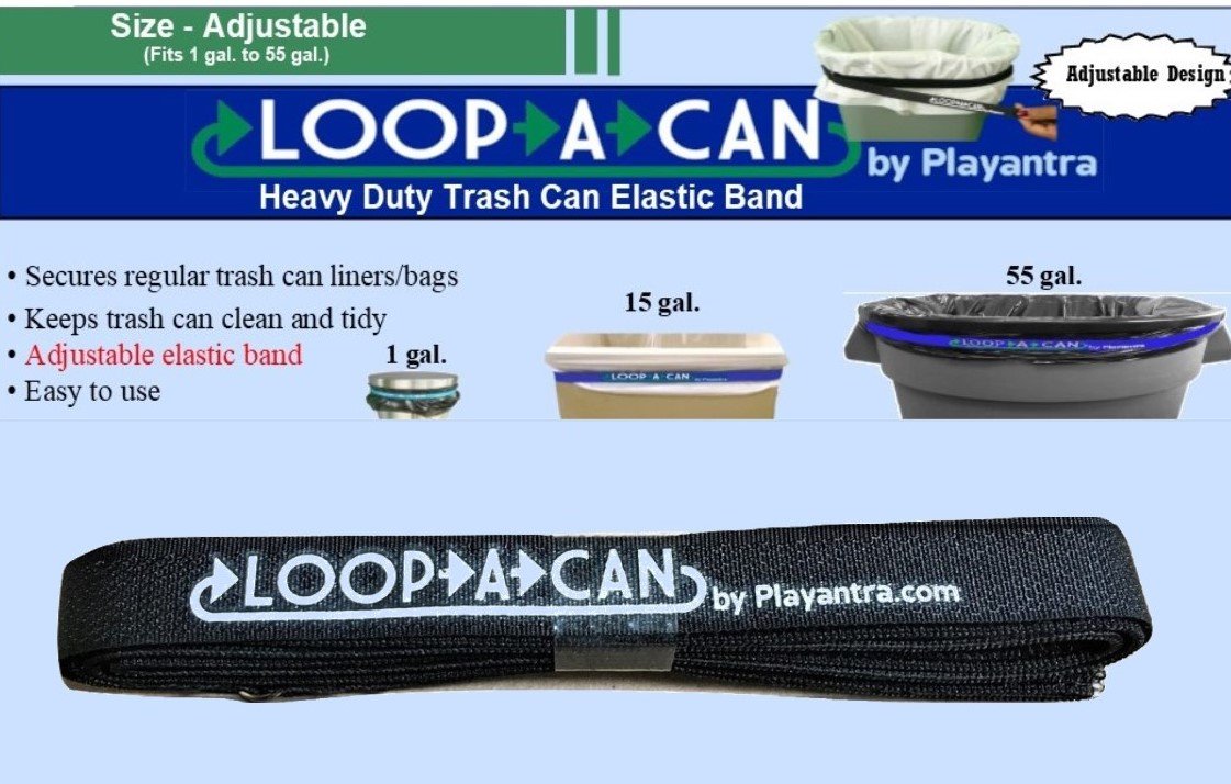 trash can bag bands
