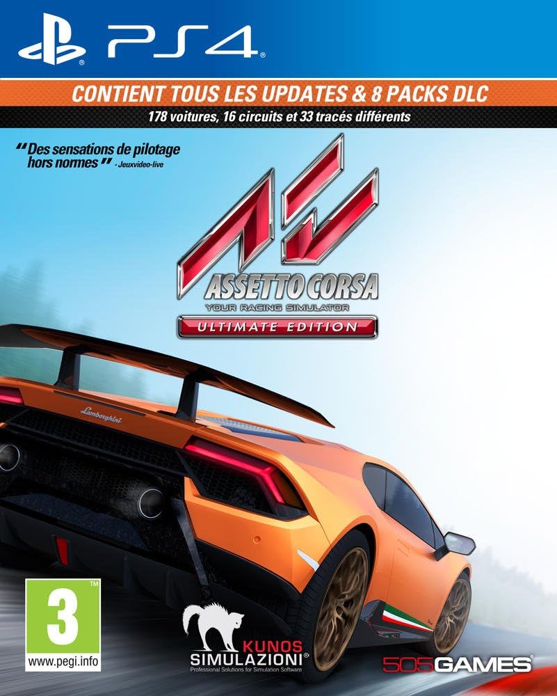 Assetto Corsa Ultimate Edition Playstation 4 Amazon.fr Jeux vidéo Assetto Corsa Ultimate Edition Playstation 4 Amazon.fr Jeux vidéo