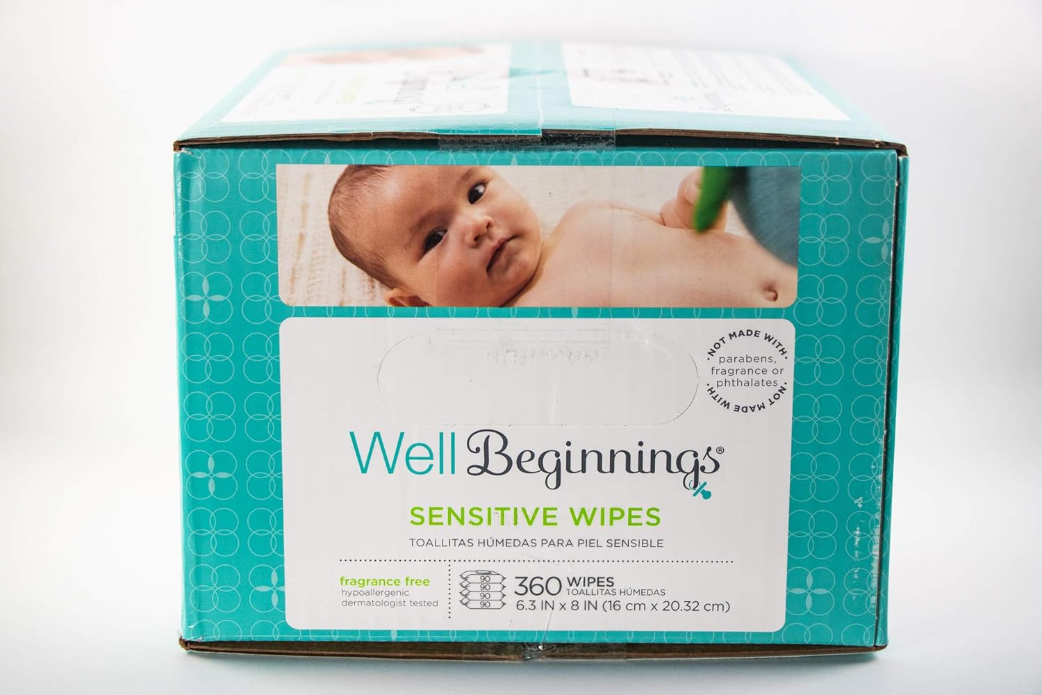 well beginnings sensitive wipes