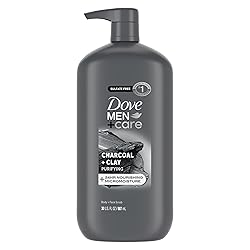 DOVE MEN + CARE Body and Face Scrub Charcoal + Clay