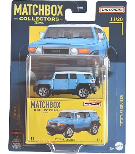 Amazon.com: Matchbox Toyota FJ Cruiser, Moving Parts 30/54 [red