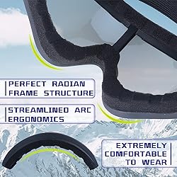 Dizywiee 2-Pack Kids Ski Goggles, Snowboard Goggles