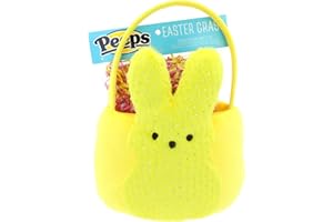 Animal Adventure Peeps Collectible Plush Basket Yellow