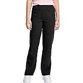 Hanes Womens Sweatpants, EcoSmart Fleece Pants, Pocketless Open-Bottom Sweatpant, Regular & Petite