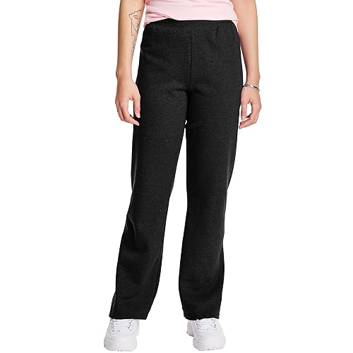 Hanes Women's EcoSmart Open Bottom Leg Sweatpants,Ebony,Medium in Oman  Whizz b21c23e8-ac46-41ab-bfed-a824ad1360c0_8501