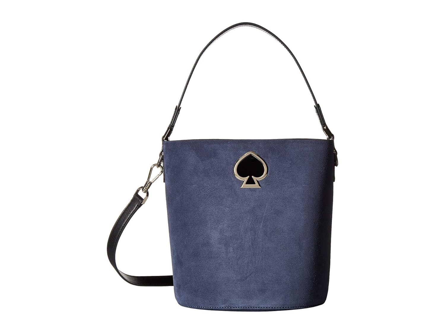kate spade blue suede handbag