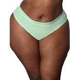 Curvy Couture Women's Plus Size Brief Panties &ndash; Soft, Seamless Comfort for All-Day Wear