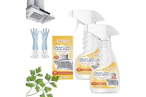 Multifunctional Powerful Kitchen Foam Cleaner, 2025 New All Purpose Oil Stain Cleaning Spray, Powerful Degreasing, Gentle For