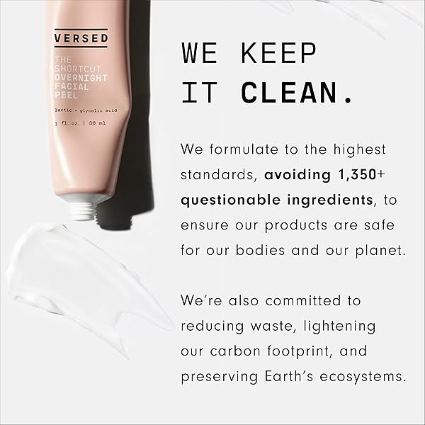VERSED WASH IT OUT GEL FACE CLEANSER – MILD, NON-STRIPPING GENTLE GEL FACIAL WASH WITH NOURISHING ROSEWATER AND MOISTURIZING CERAMIDES – VEGAN (6.4 FL OZ)