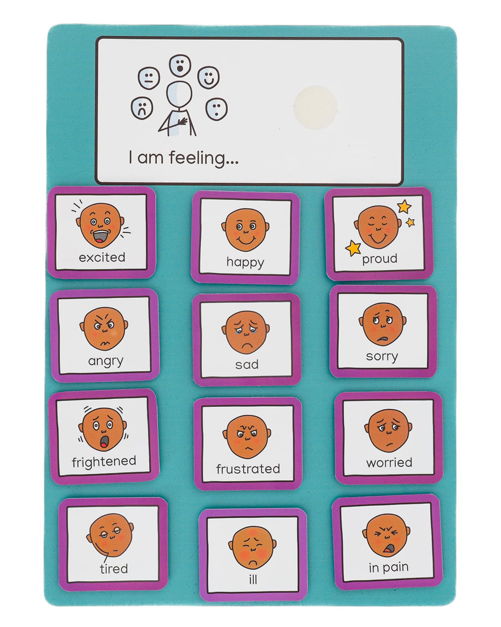 I Am Feeling Chart (A) Emotions Visual Symbols To Support Emotional Development, SEND, ASD by Create Visual Aids — image 1