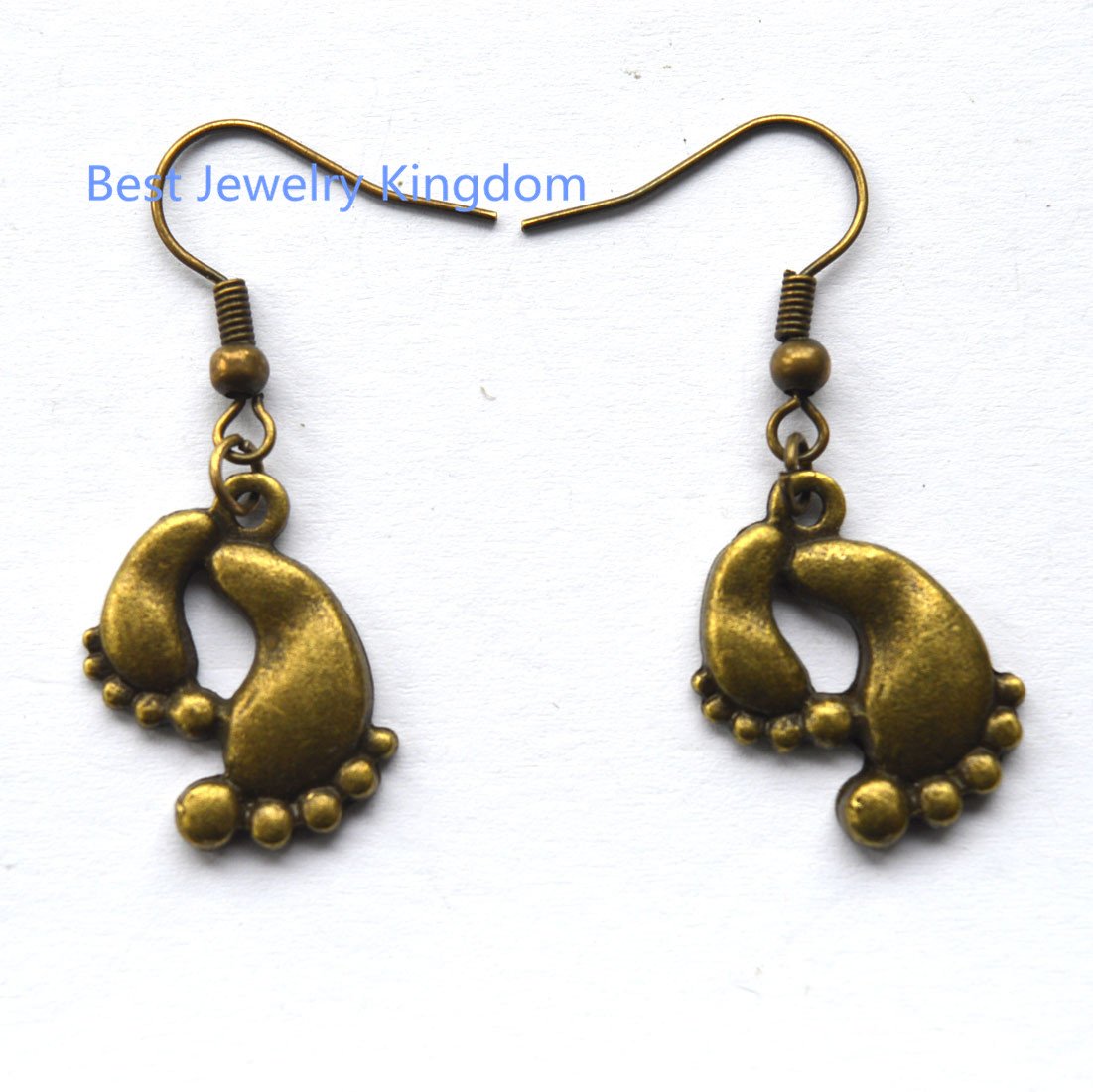 Feet Earrings,Bronze Shower Gifts,Pregnancy Gifts,Keepsakes,New Mothers