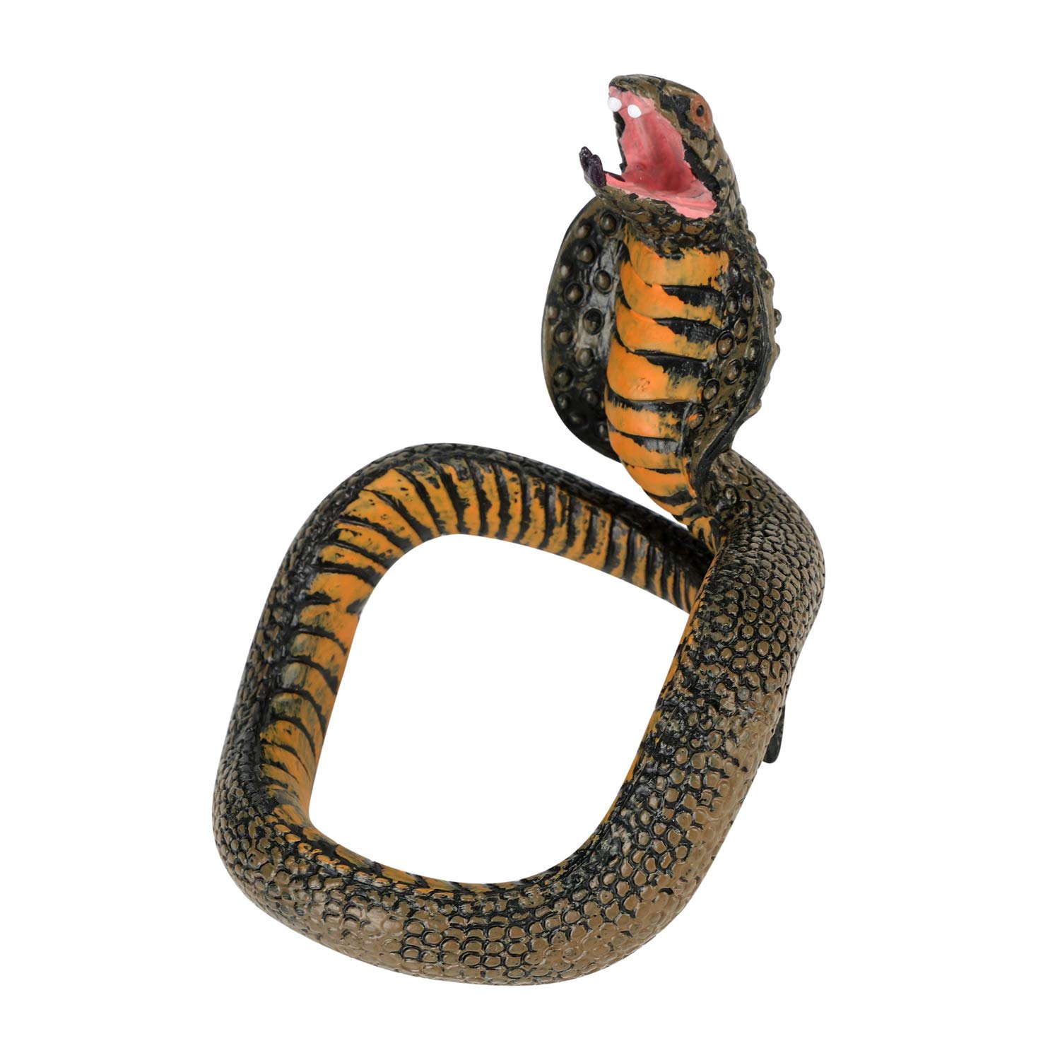 Snake Bracelet Halloween Fake Snake Bracelet Realistic Snake Wrist Band Bangle Novelty Tricky Party Favors Animal Python Prank Props Chinese Zodiac Gift for Halloween April Fools Day Cosplay Party