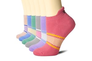 CS CELERSPORT 6 Pairs Ankle Athletic Running Socks Low Cut Sports Tab Socks for Men and Women
