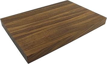 Schneidebrett Servierbrett Walnuss Design Linie Nussbaum 30 x 20 x 2