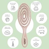 Ninabella Detangling Hair Brush Rose Gold – Wet & Dry Tangle Remover view 4
